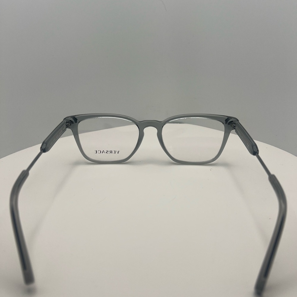 Versace Translucent Gray Eyewear - image 4